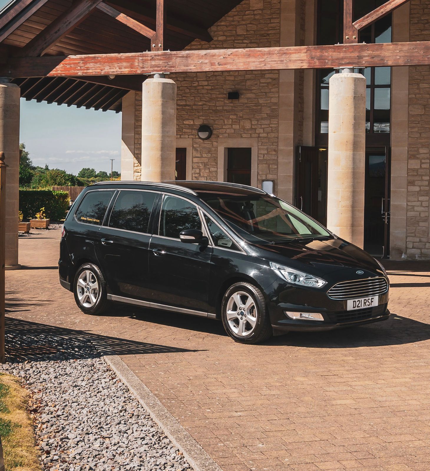black ford galaxy